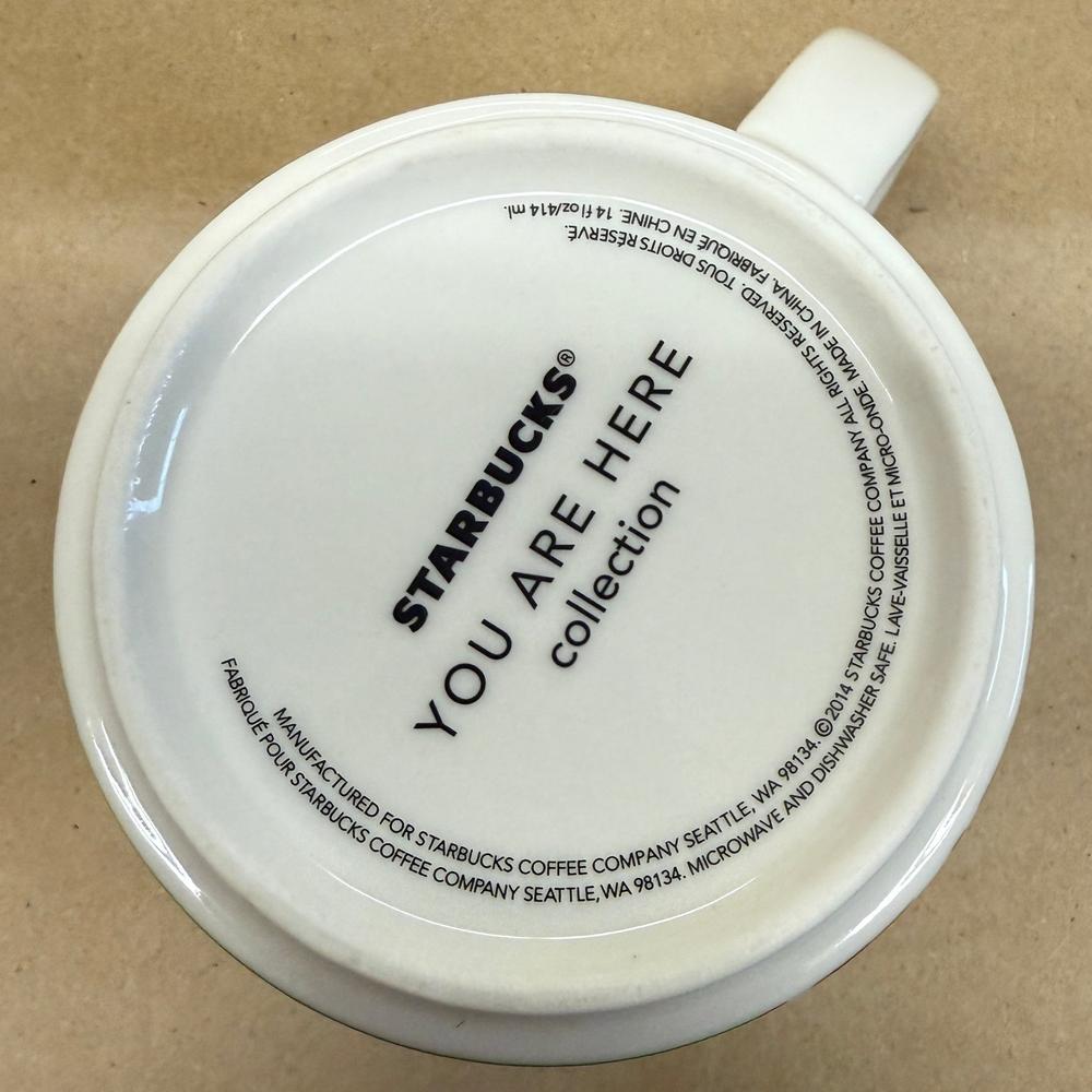 Starbucks You Are Here Series Utah Mug-2014
